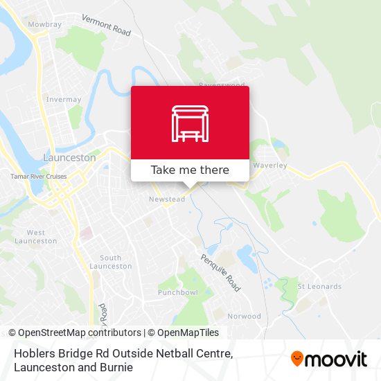 Hoblers Bridge Rd Outside Netball Centre map