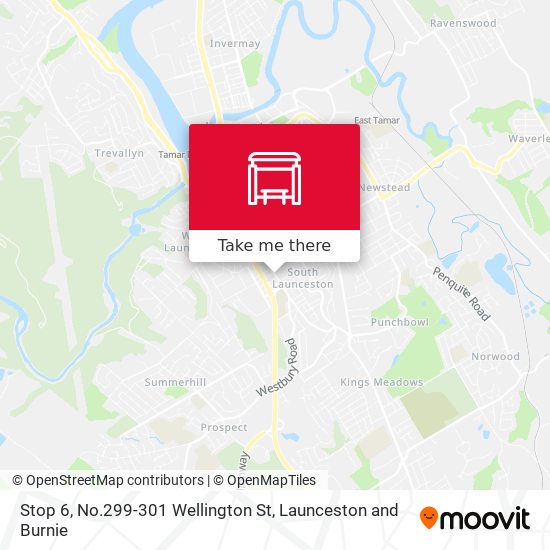 Mapa Stop 6, No.299-301 Wellington St