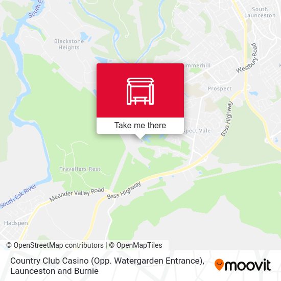 Country Club Casino (Opp. Watergarden Entrance) map