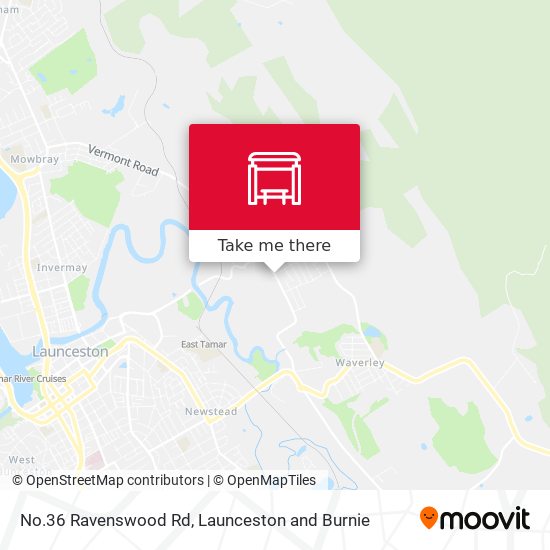 No.36 Ravenswood Rd map