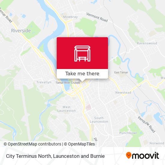 City Terminus North map