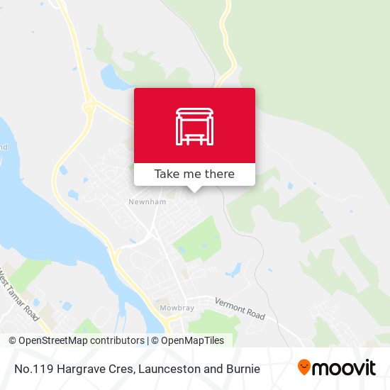 No.119 Hargrave Cres map