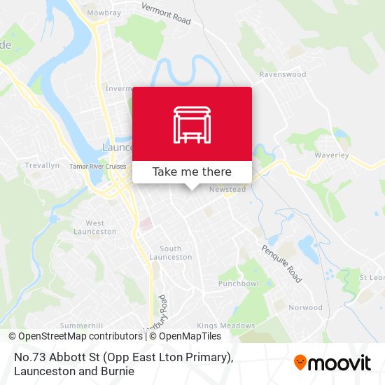 No.73 Abbott St (Opp East Lton Primary) map