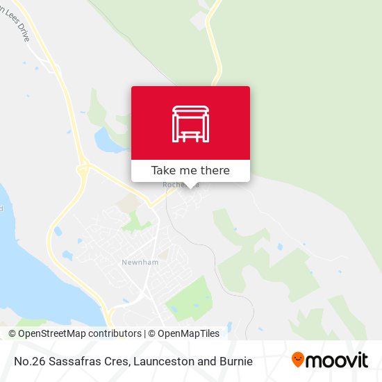 No.26 Sassafras Cres map