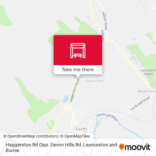 Haggerston Rd Opp. Devon Hills Rd map