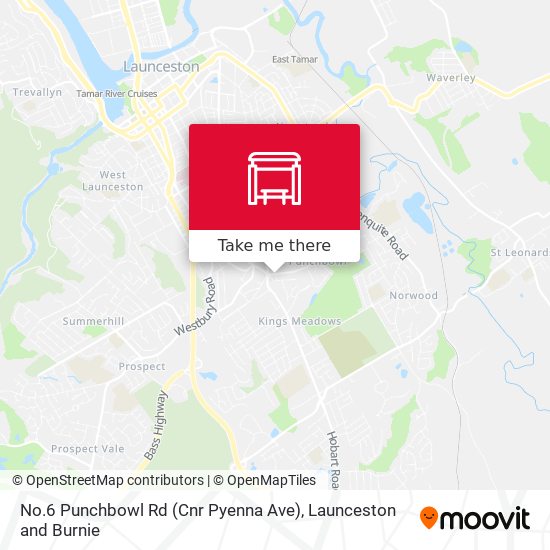 No.6 Punchbowl Rd (Cnr Pyenna Ave) map