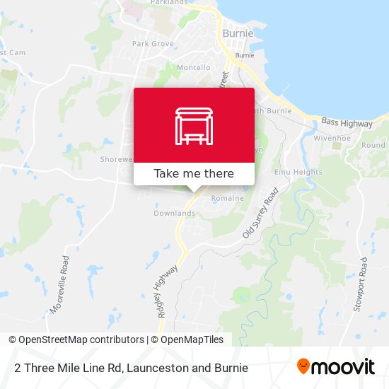 2 Three Mile Line Rd map