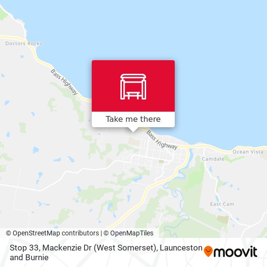 Stop 33, Mackenzie Dr (West Somerset) map