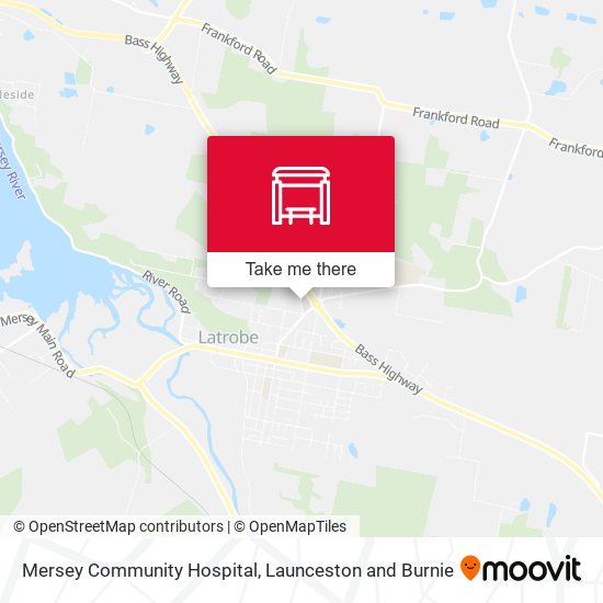 Mersey Community Hospital map