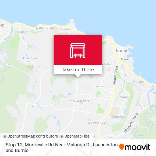 Stop 12, Mooreville Rd Near Malonga Dr map