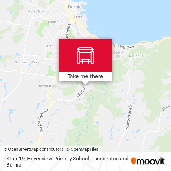 Mapa Stop 19, Havenview Primary School