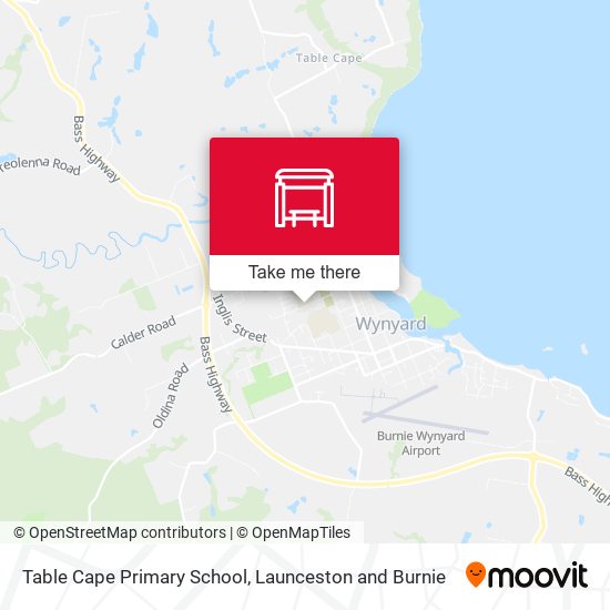 Table Cape Primary School map