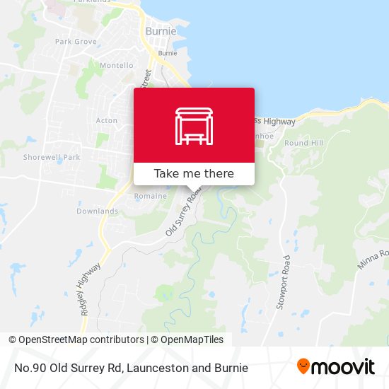 No.90 Old Surrey Rd map