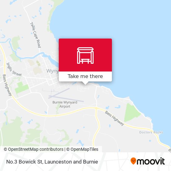 No.3 Bowick St map