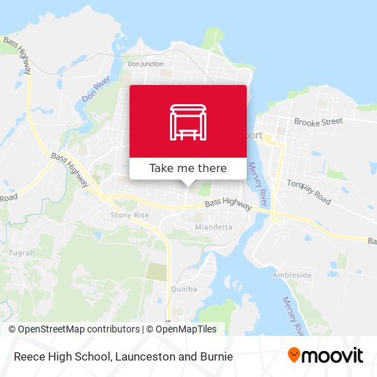 Reece High School map