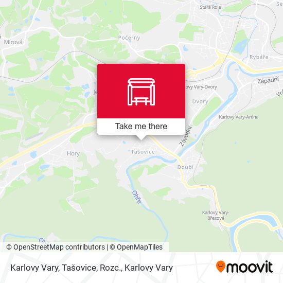 Karlovy Vary, Tašovice, Rozc. map