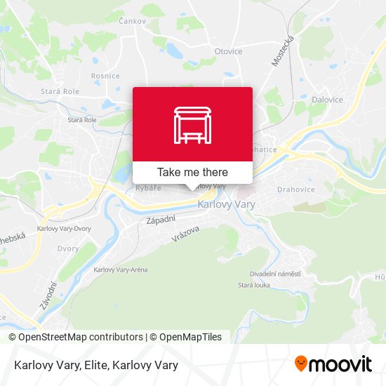 Karlovy Vary, Elite map