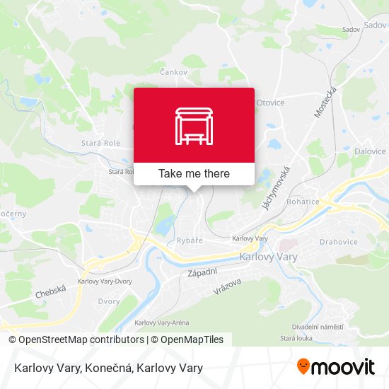 Karlovy Vary, Konečná map