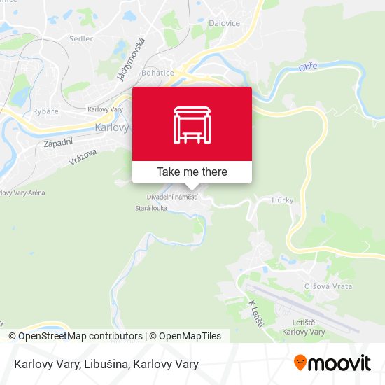 Karlovy Vary, Libušina map