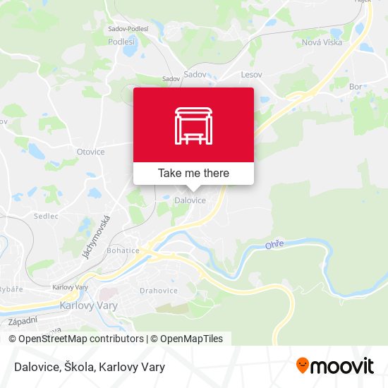 Dalovice, Škola map