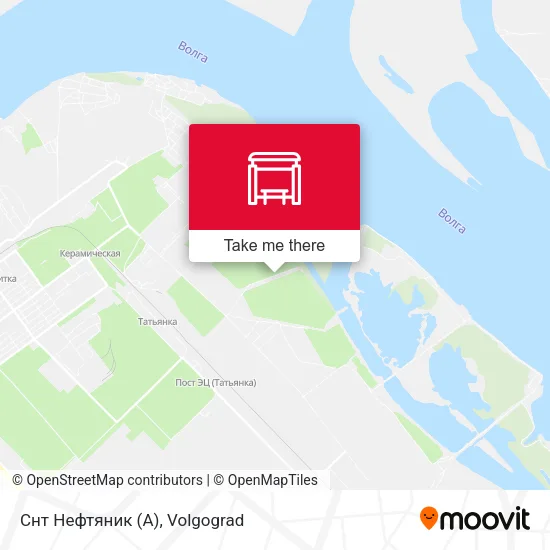 Снт Нефтяник (А) map