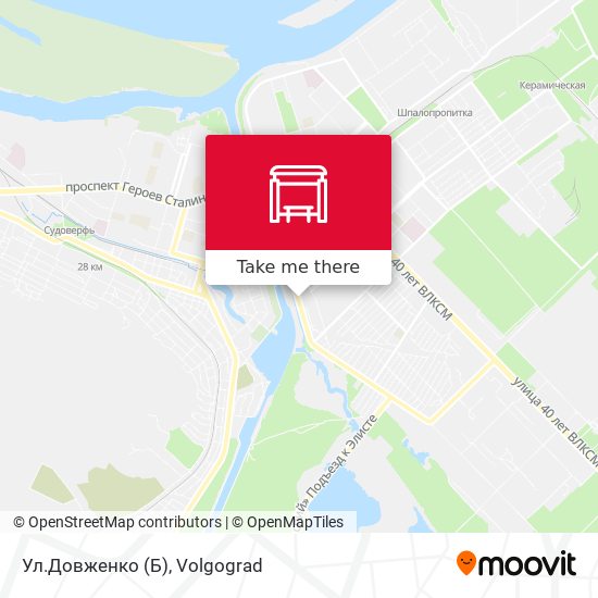 Ул.Довженко (Б) map