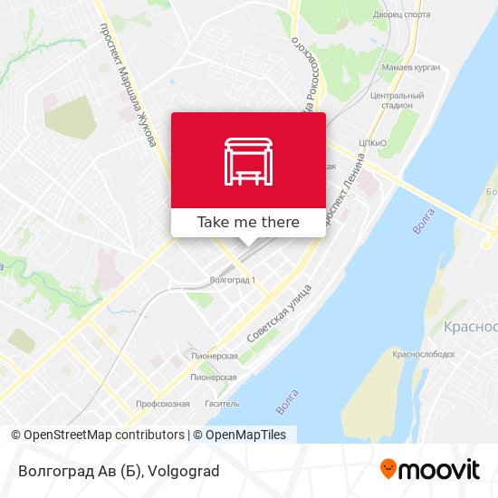 Волгоград Ав (Б) map
