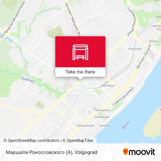 Маршала Рокоссовского (А) map