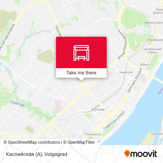 Каспийская (А) map