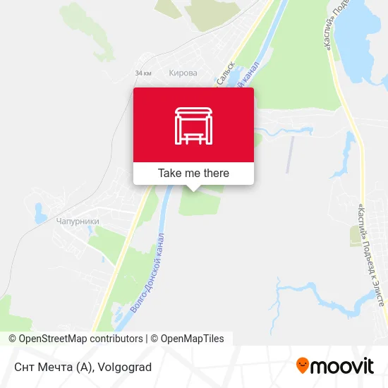 Снт Мечта (А) map