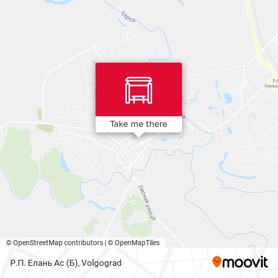Р.П. Елань Ас (Б) map