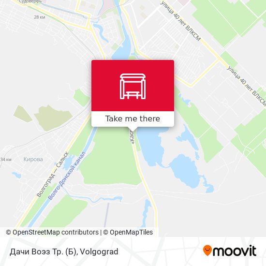 Дачи Воэз Тр. (Б) map