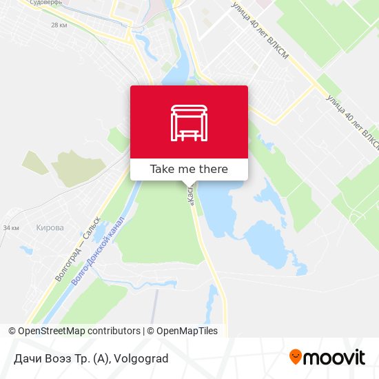 Дачи Воэз Тр. (А) map