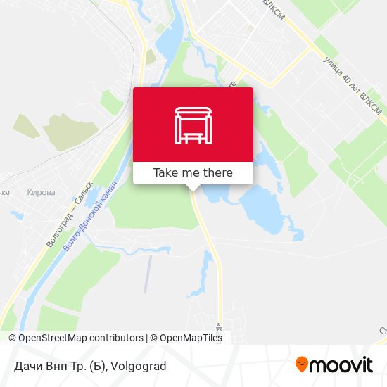 Дачи Внп Тр. (Б) map