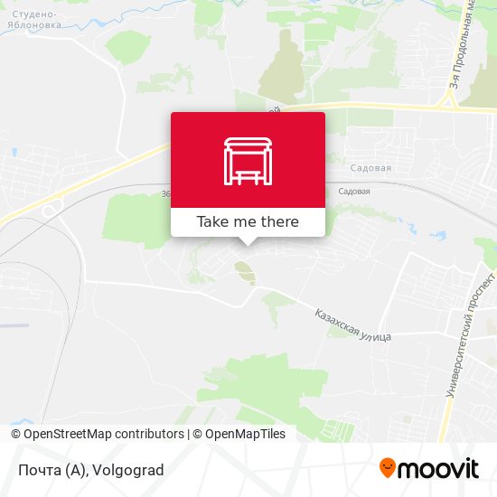 Почта (А) map