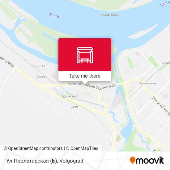 Ул.Пролетарская (Б) map