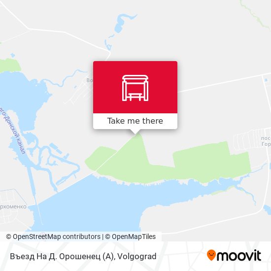 Въезд На Д. Орошенец (А) map