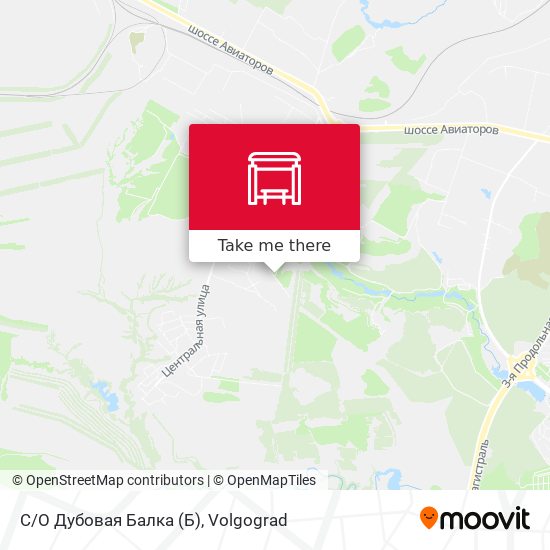 С/О Дубовая Балка map