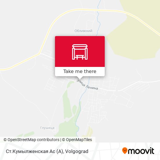 Ст.Кумылженская Ас map