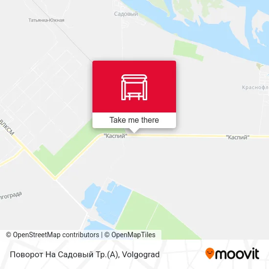 Поворот На Садовый Тр.(А) map