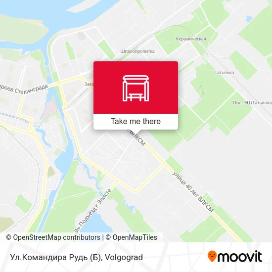 Ул.Командира Рудь (Б) map