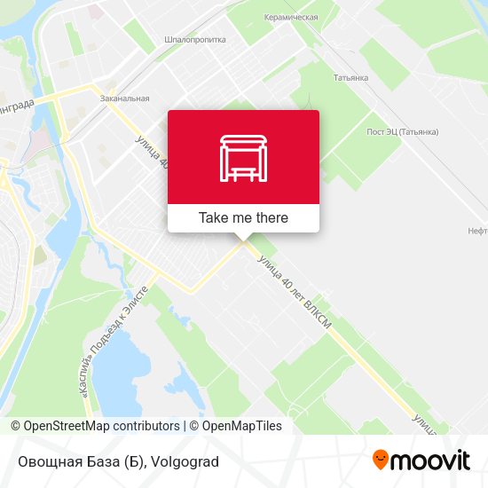 Овощная База map