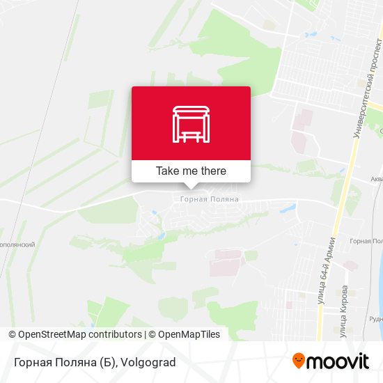Горная Поляна (Б) map
