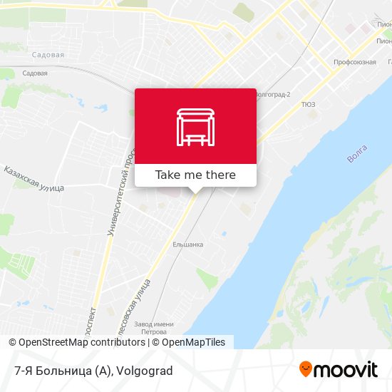 7-Я Больница (А) map