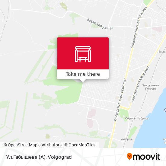 Ул.Габышева (А) map