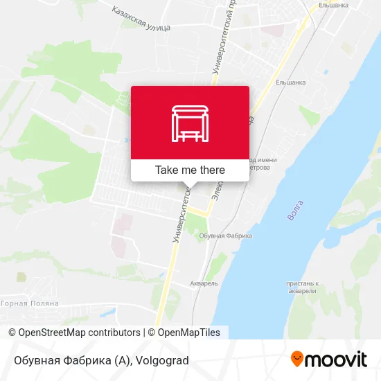 Обувная Фабрика (А) map