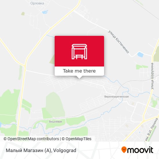 Малый Магазин (А) map