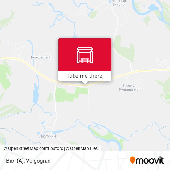 Вал (А) map