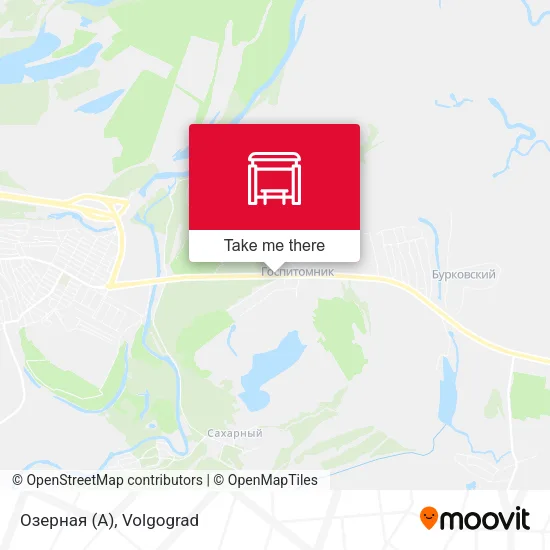 Озерная (А) map