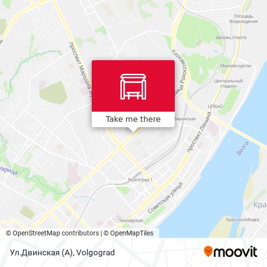 Ул.Двинская (А) map